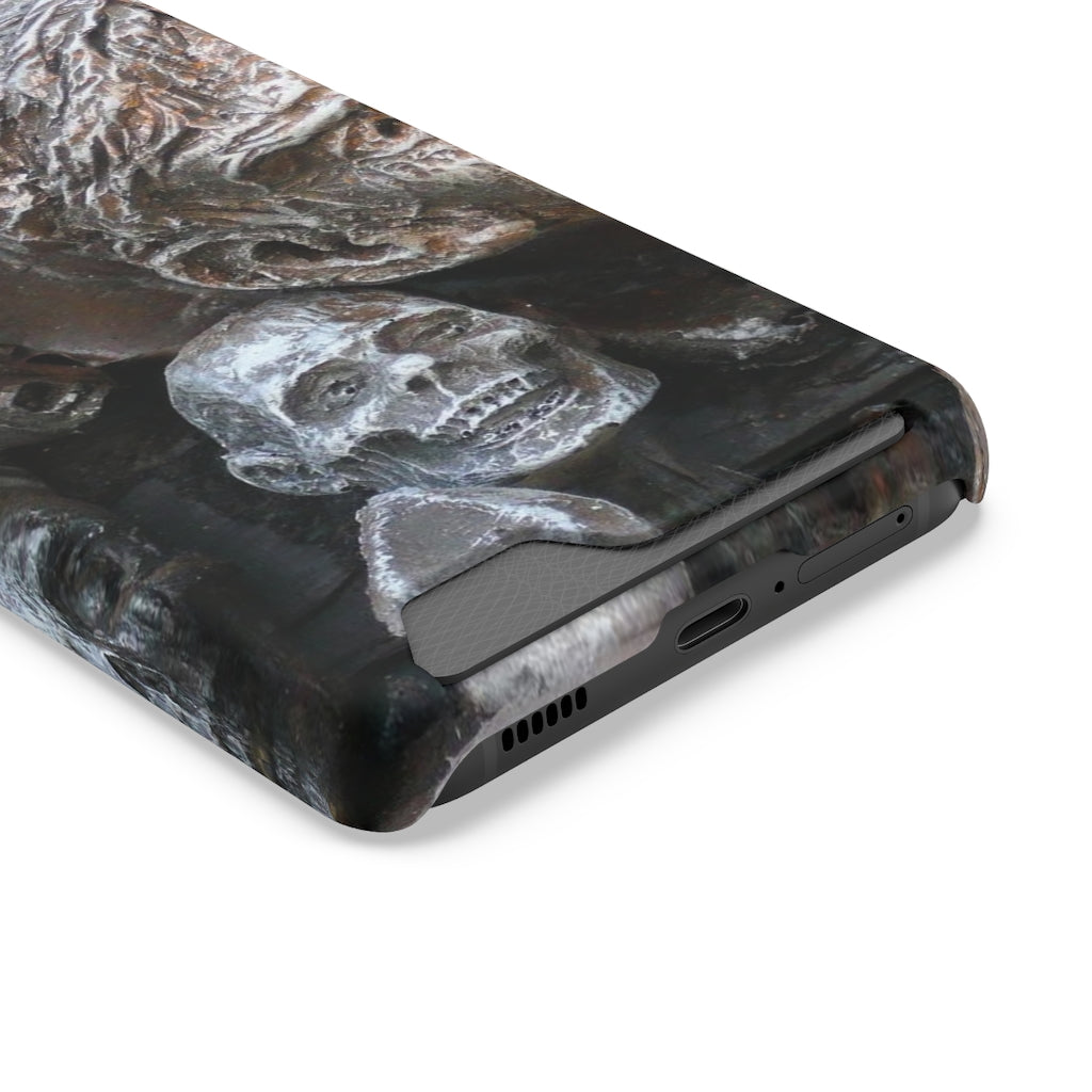 "Waiting for the King" - Galaxy S22 S21 & iPhone 13 Case With Card Holder - Fry1Productions