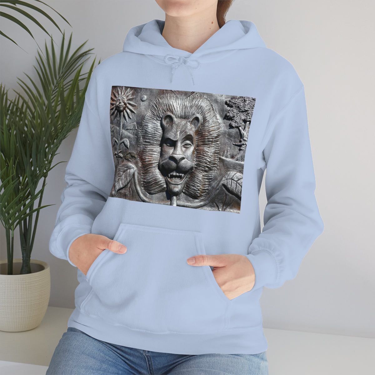 Lion's Friends Forever - Unisex Heavy Blend Hooded Sweatshirt - Fry1Productions