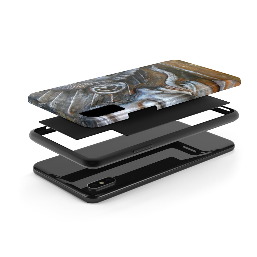 "Snakily Speaking" - iPhone Tough Case - Fry1Productions