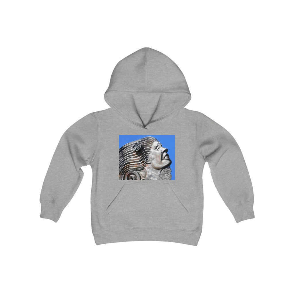 "Nymph Beauty" - Youth Heavy Blend Hooded Sweatshirt - Fry1Productions