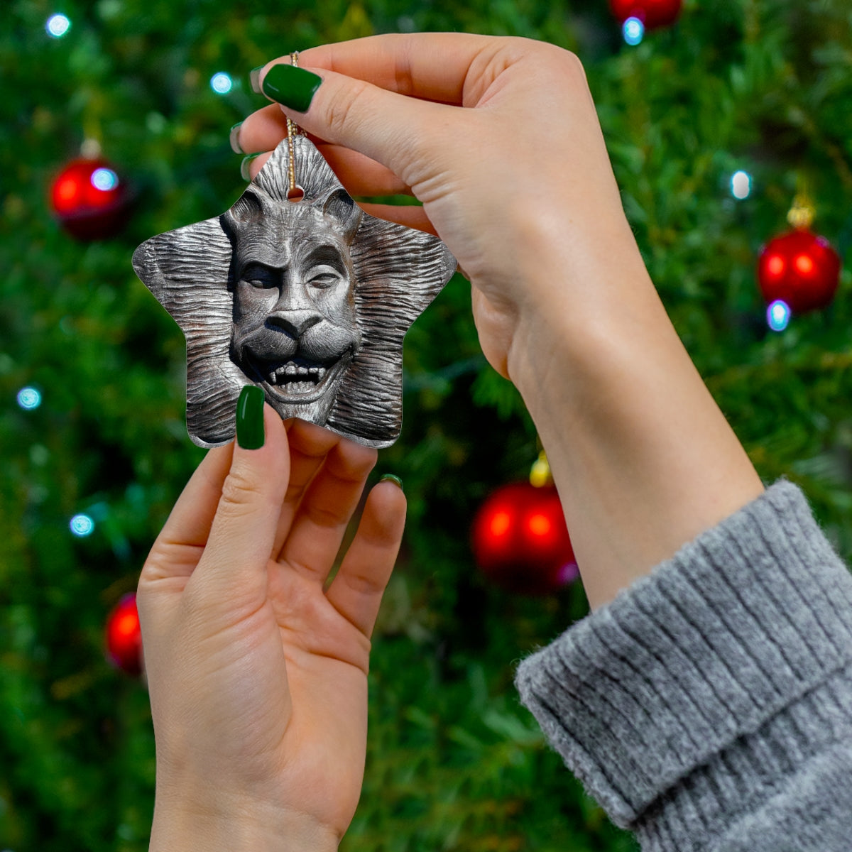 Lion's Friends Forever - Ceramic Ornaments - Fry1Productions