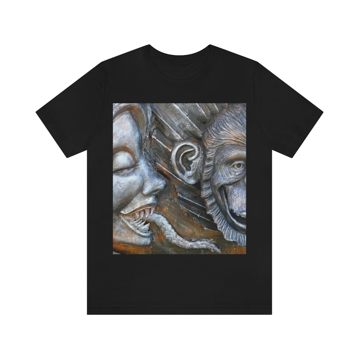 Snakily Speaking - Unisex Jersey Short Sleeve T-Shirt - Fry1Productions