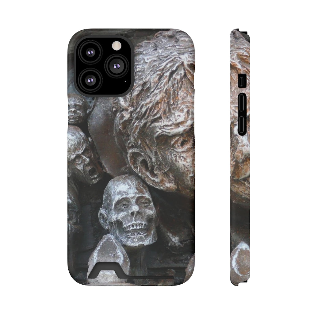 "Waiting for the King" - Galaxy S22 S21 & iPhone 13 Case With Card Holder - Fry1Productions