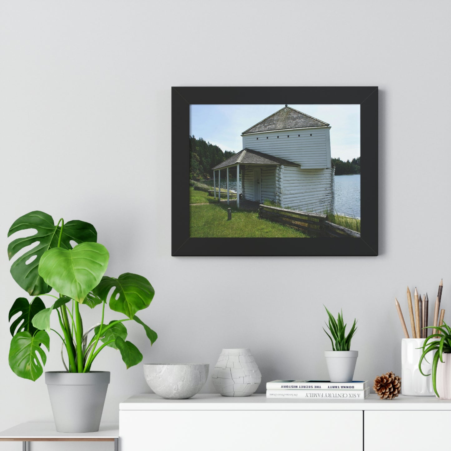 Defensible Guardian - Framed Horizontal Poster - Fry1Productions