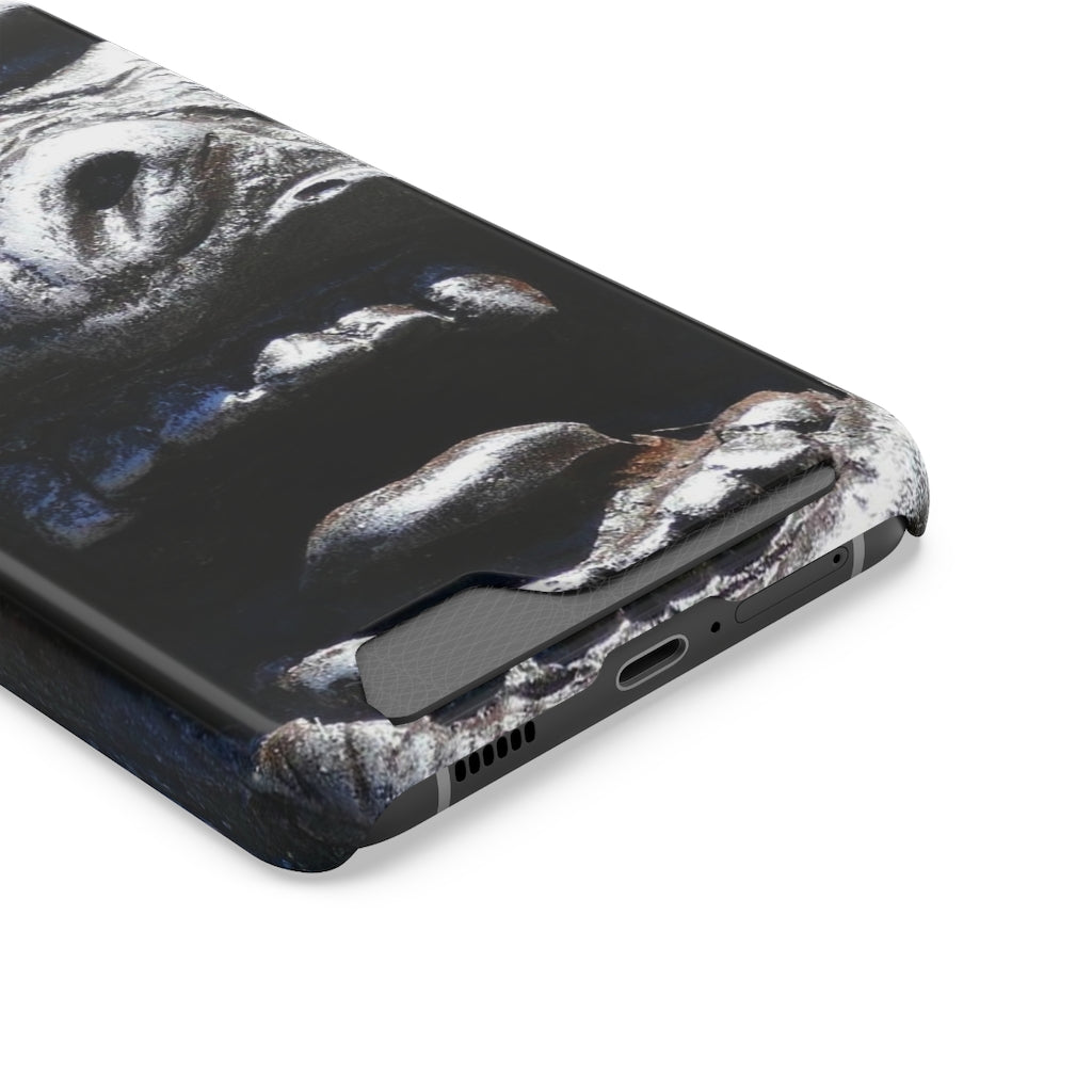 "Frenzy Scream" - Galaxy S22 S21 & iPhone 13 Case With Card Holder - Fry1Productions