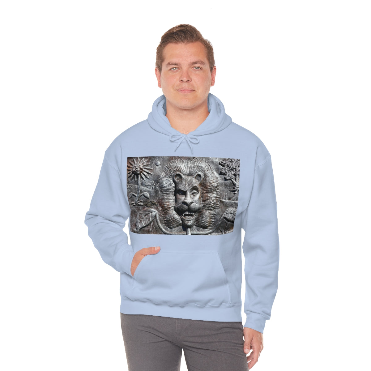 Lion's Friends Forever - Unisex Heavy Blend Hooded Sweatshirt - Fry1Productions