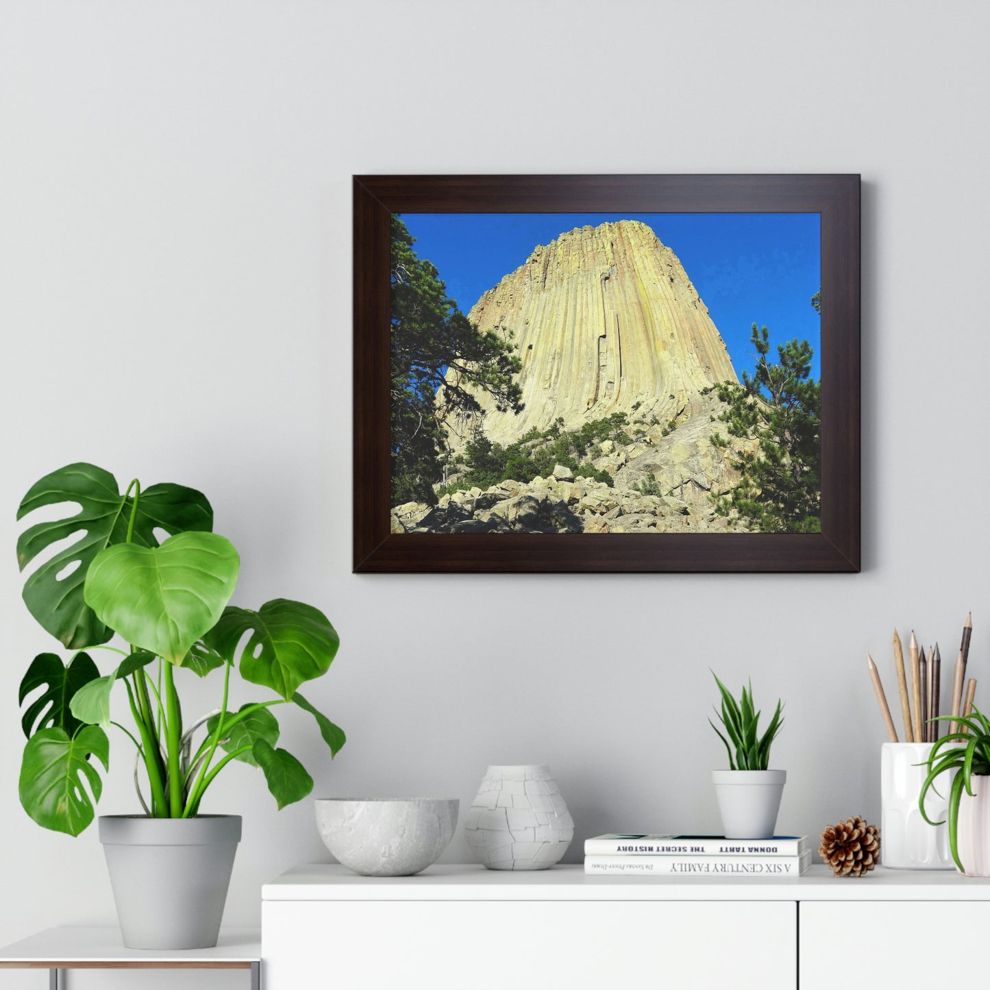 Reaching Heaven - Framed Horizontal Poster - Fry1Productions
