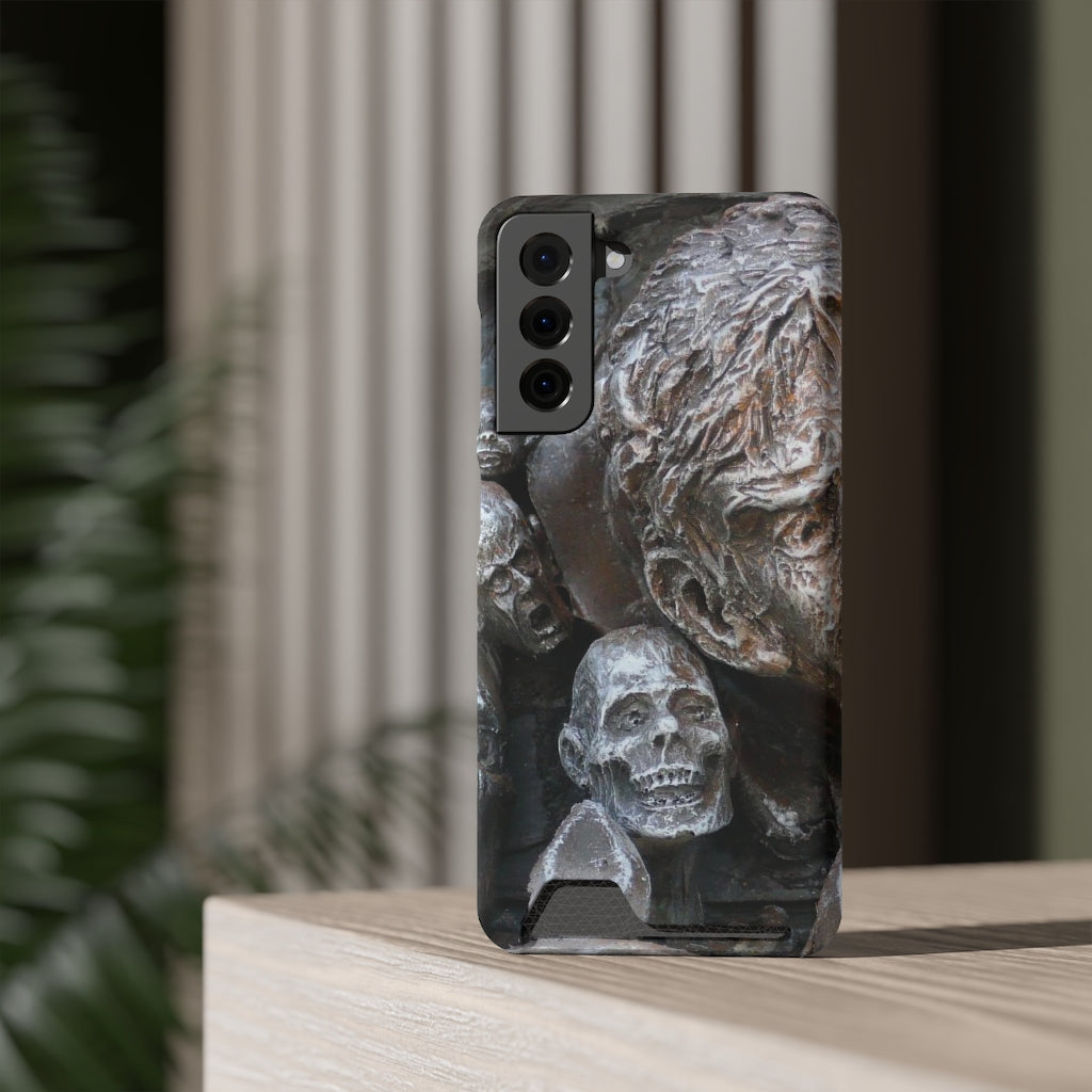 "Waiting for the King" - Galaxy S22 S21 & iPhone 13 Case With Card Holder - Fry1Productions