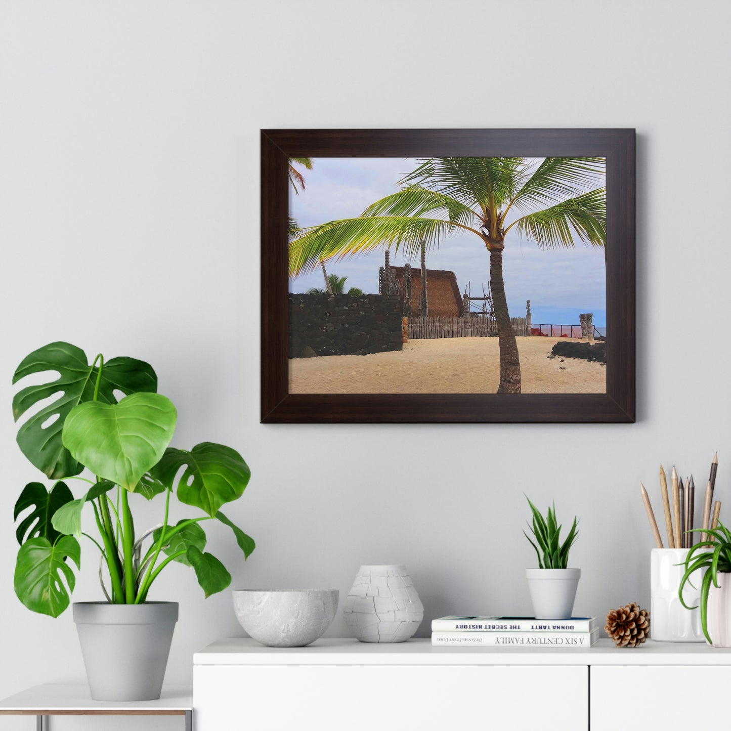 Florescence Hale O Keawe - Framed Horizontal Poster - Fry1Productions