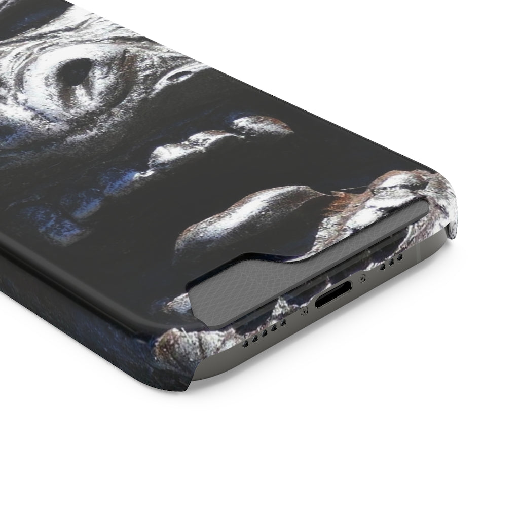 "Frenzy Scream" - Galaxy S22 S21 & iPhone 13 Case With Card Holder - Fry1Productions