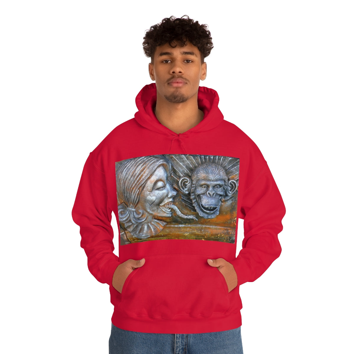 Snakily Speaking - Unisex Heavy Blend Hooded Sweatshirt - Fry1Productions