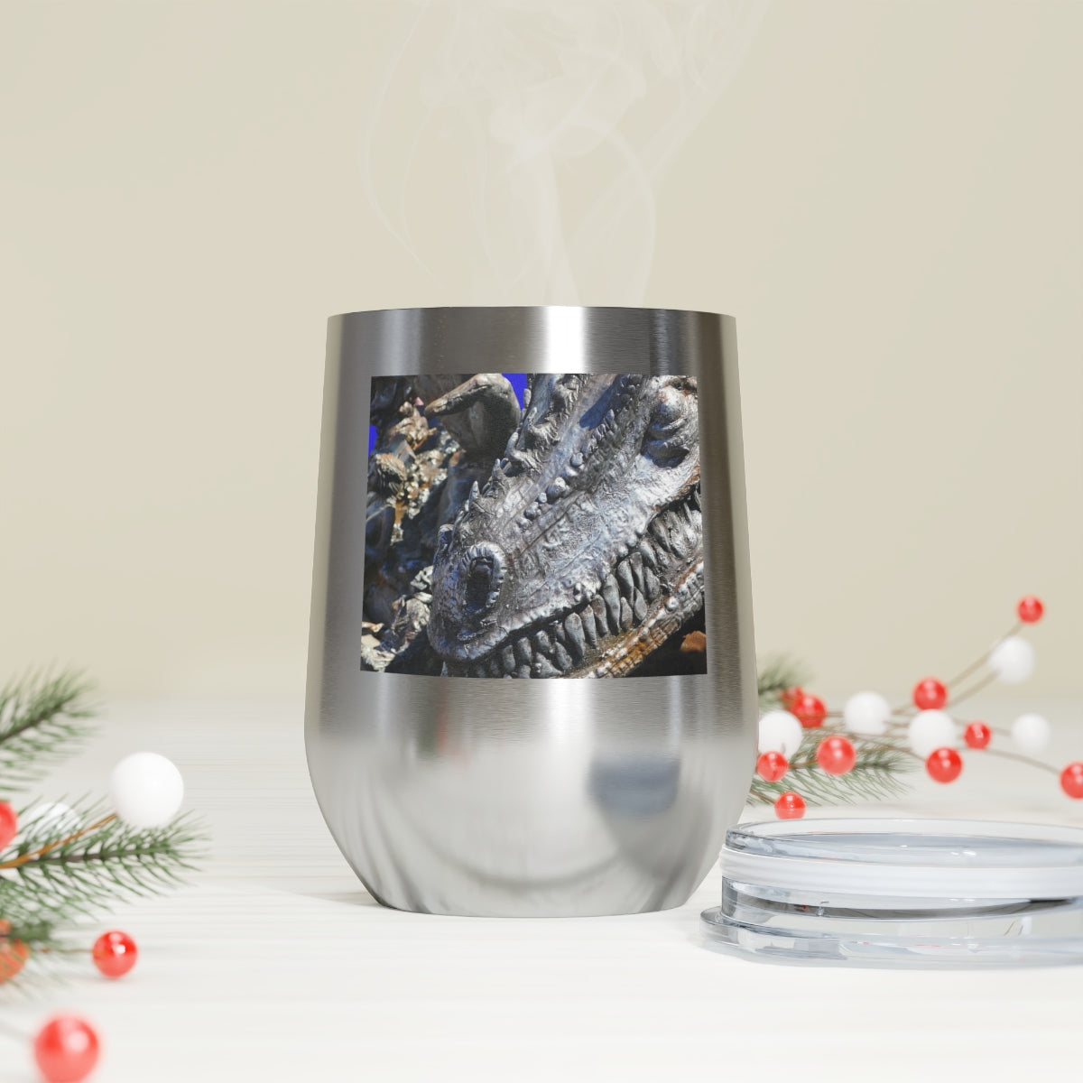 Delectable Vision - 12 oz Insulated Wine Tumbler - Fry1Productions