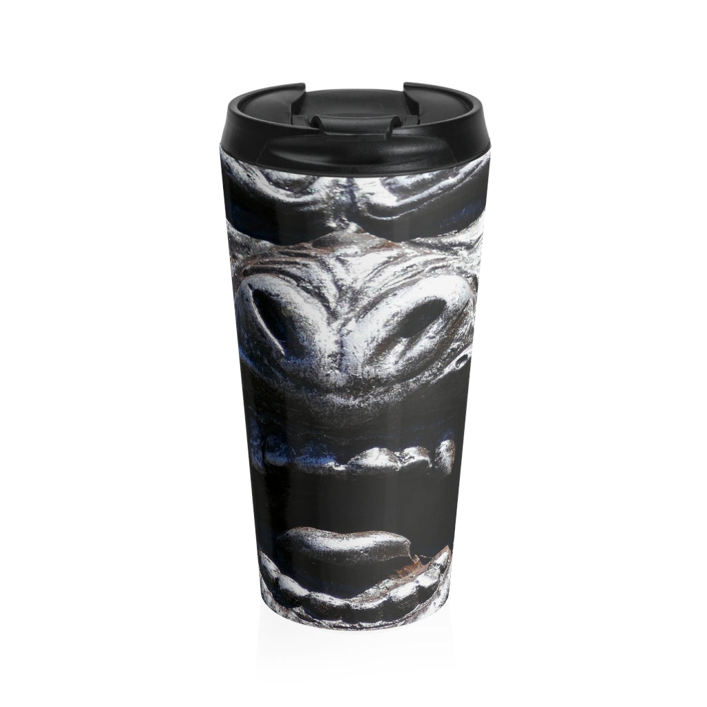 "Frenzy Scream" - Stainless Steel Travel Mug 15 oz - Fry1Productions