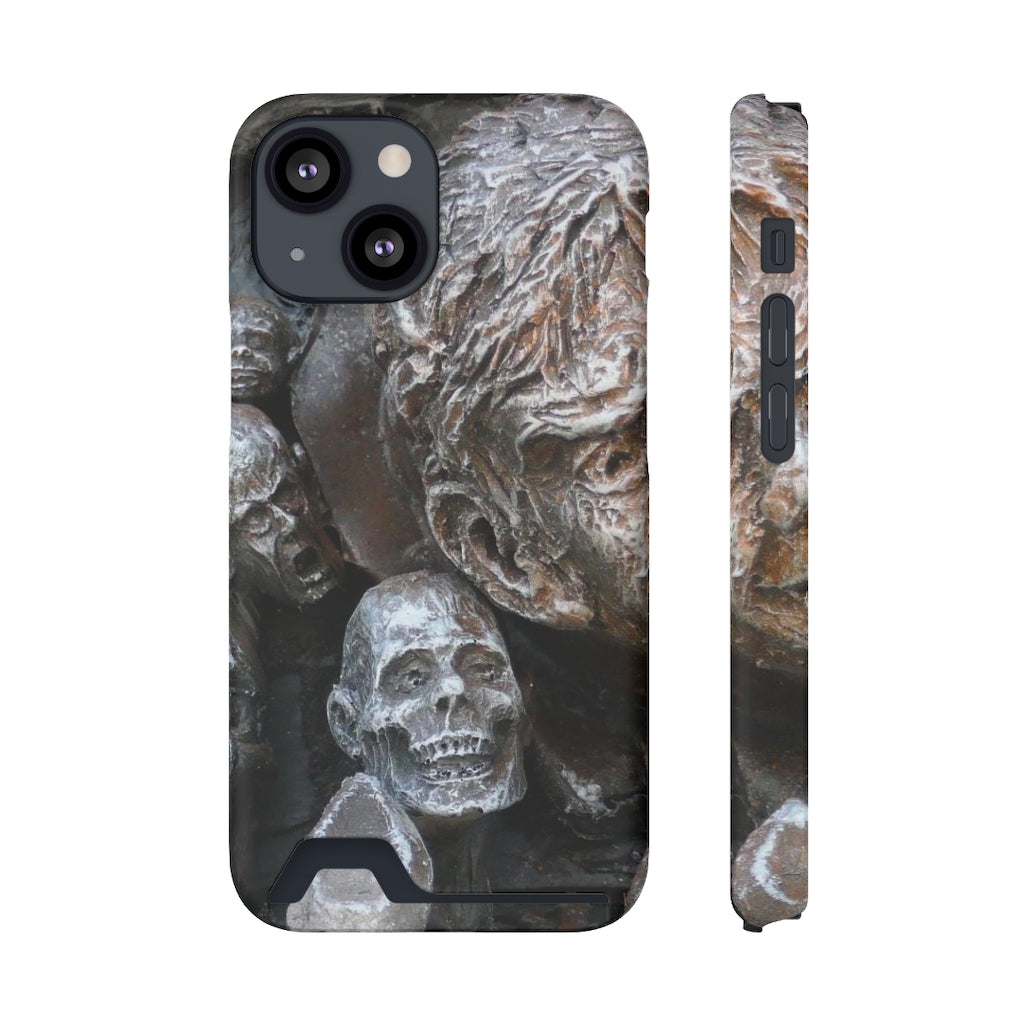 "Waiting for the King" - Galaxy S22 S21 & iPhone 13 Case With Card Holder - Fry1Productions