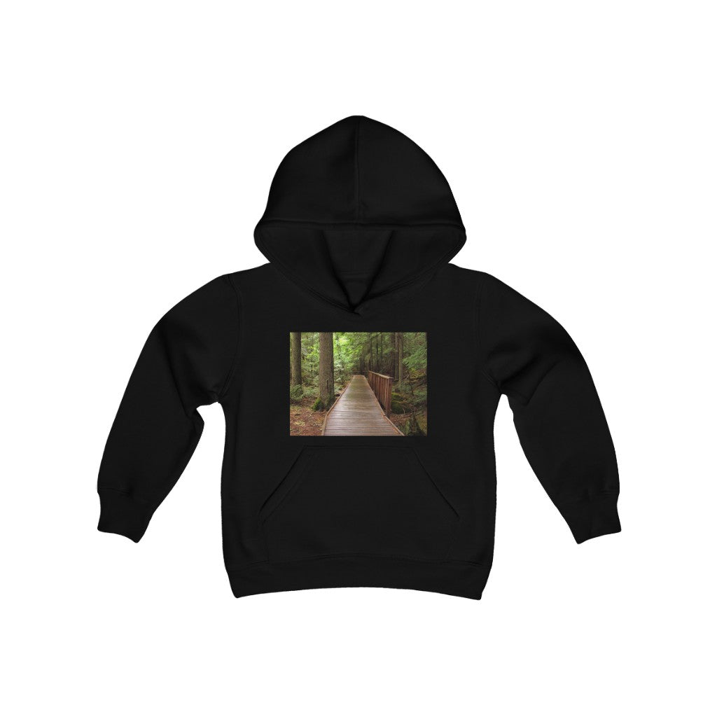 "Fauna Flora" - Youth Heavy Blend Hooded Sweatshirt - Fry1Productions