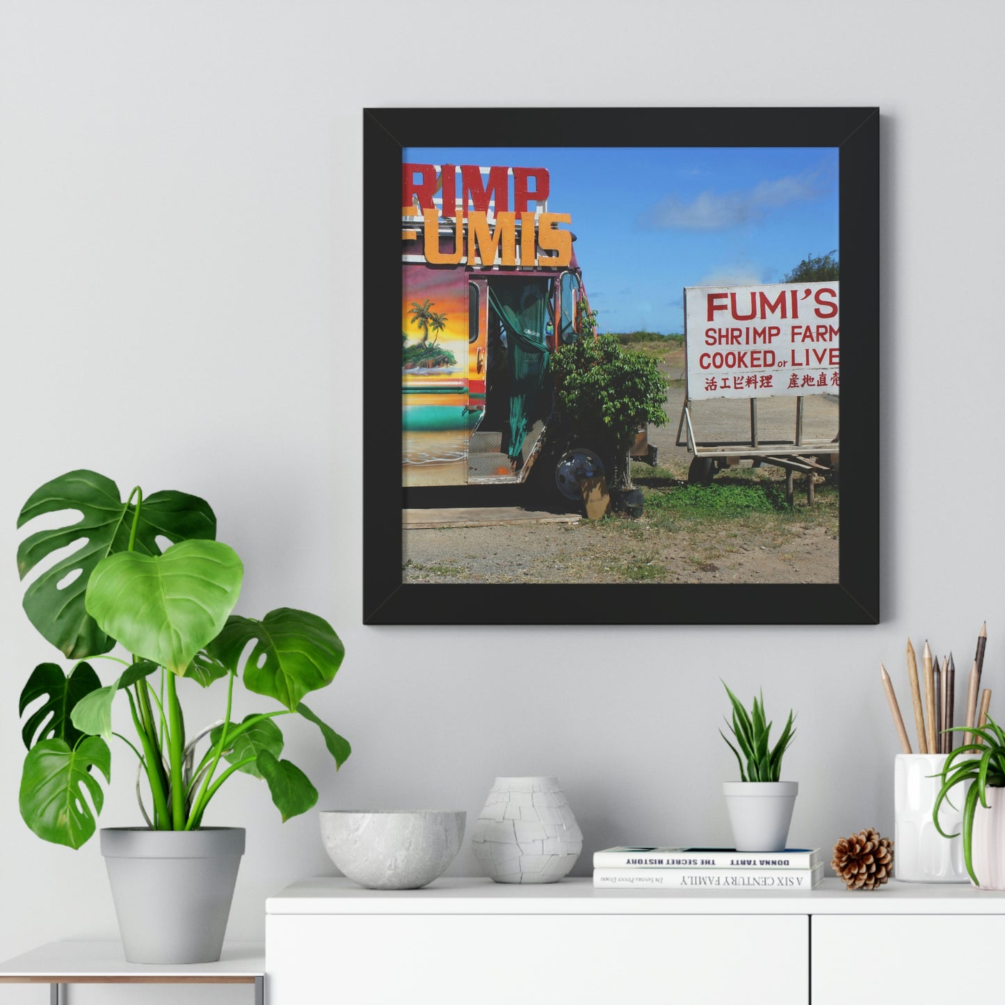 Kaulana Delights - Framed Vertical Poster - Fry1Productions