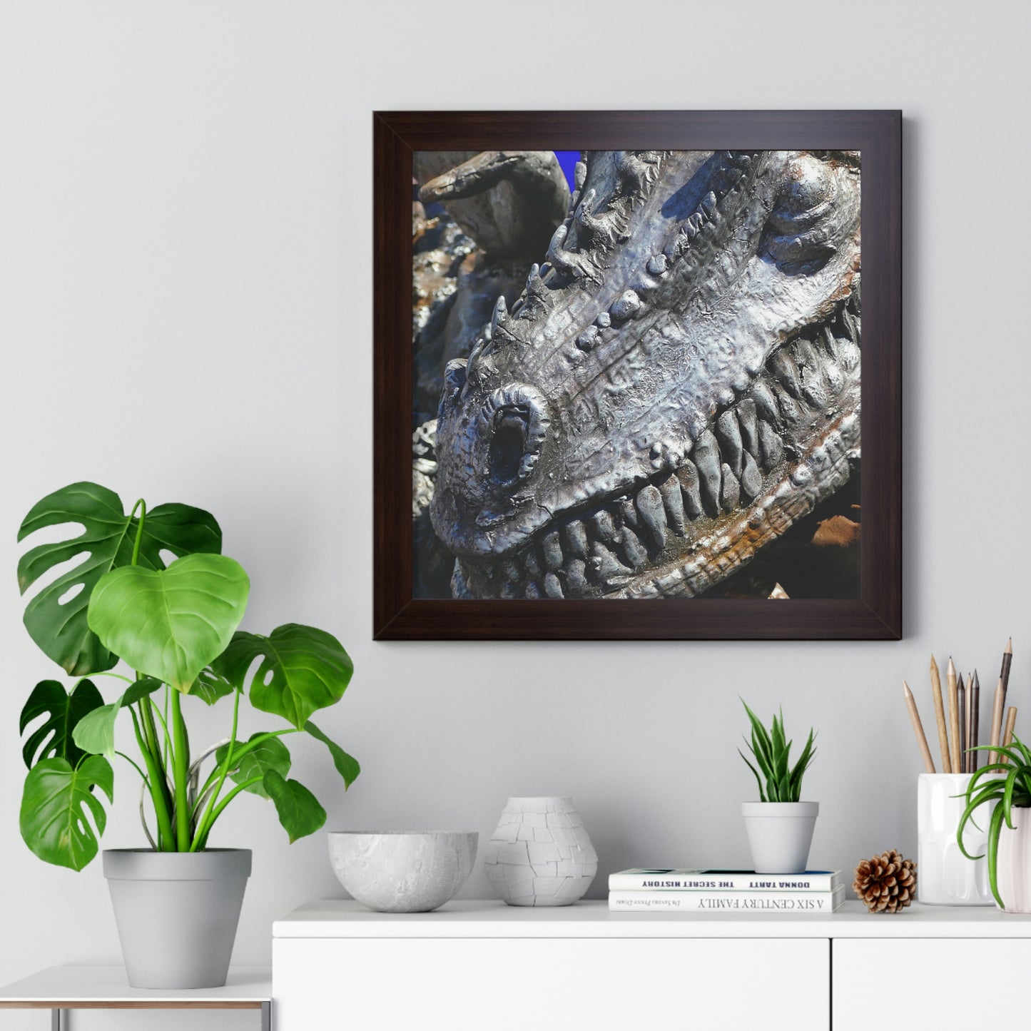 Delectable Vision - Framed Vertical Poster - Fry1Productions