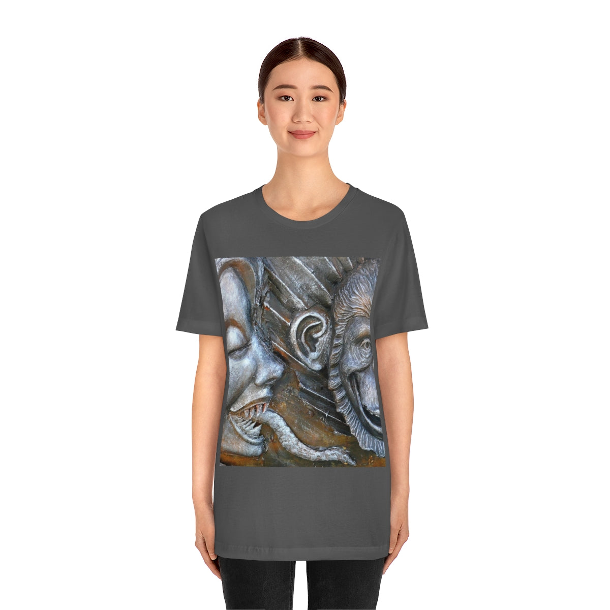 Snakily Speaking - Unisex Jersey Short Sleeve T-Shirt - Fry1Productions