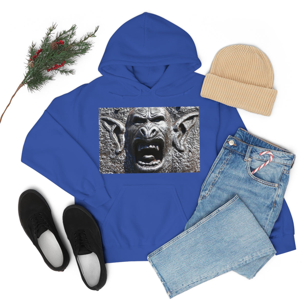 Frenzy Scream - Unisex Heavy Blend Hooded Sweatshirt - Fry1Productions