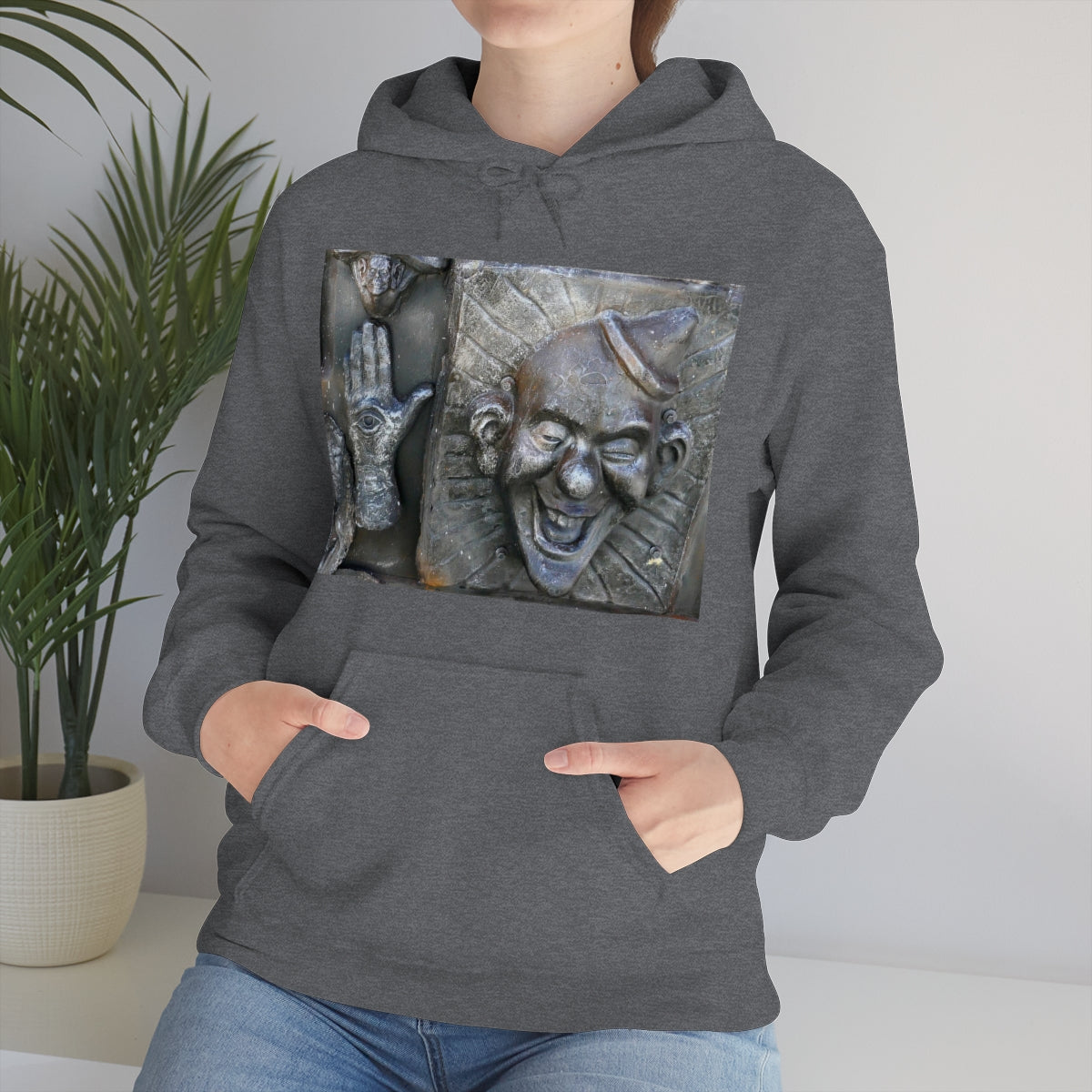 Cosmic Laughter - Unisex Heavy Blend Hooded Sweatshirt - Fry1Productions