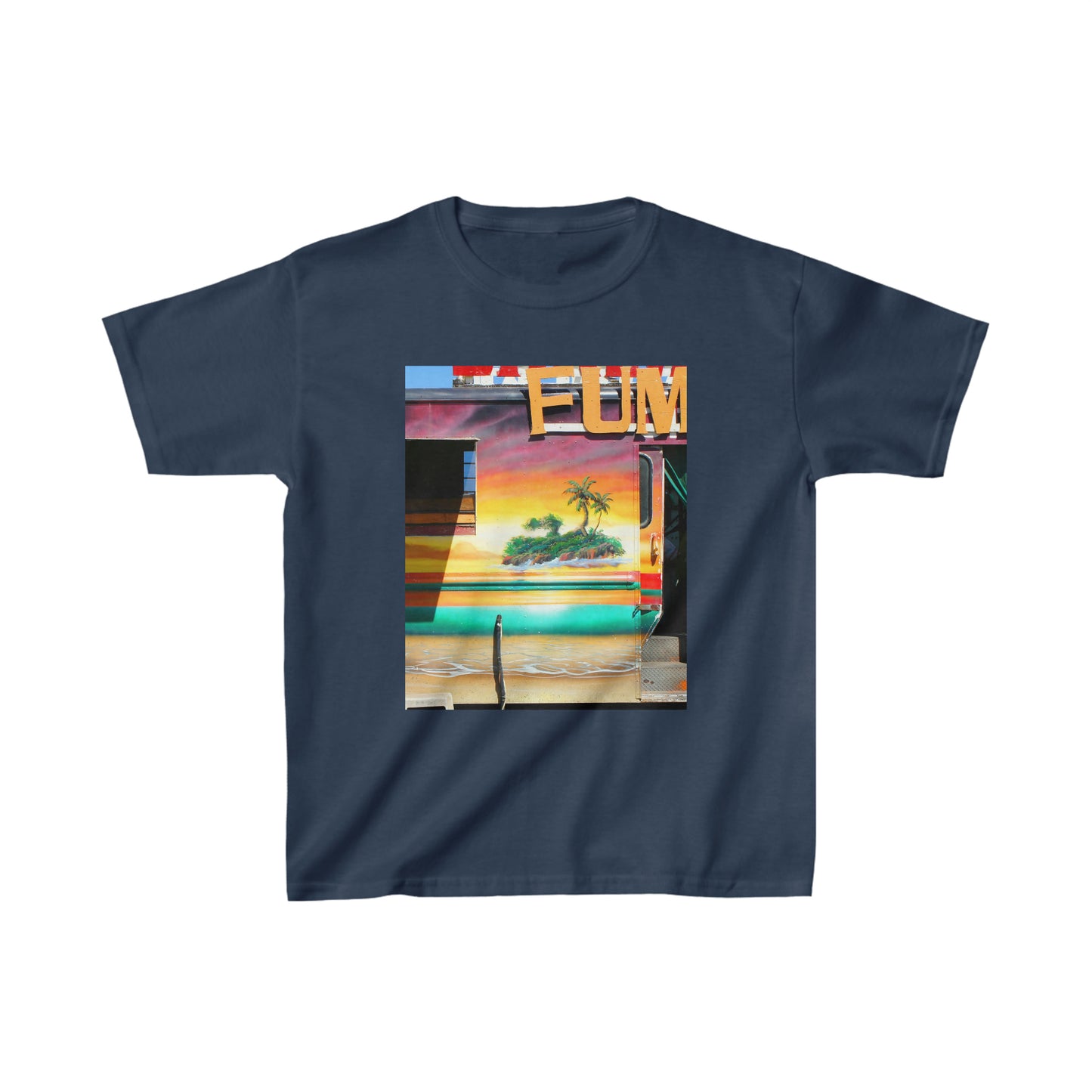 Island Love - Kids Cotton Tee - Fry1Productions