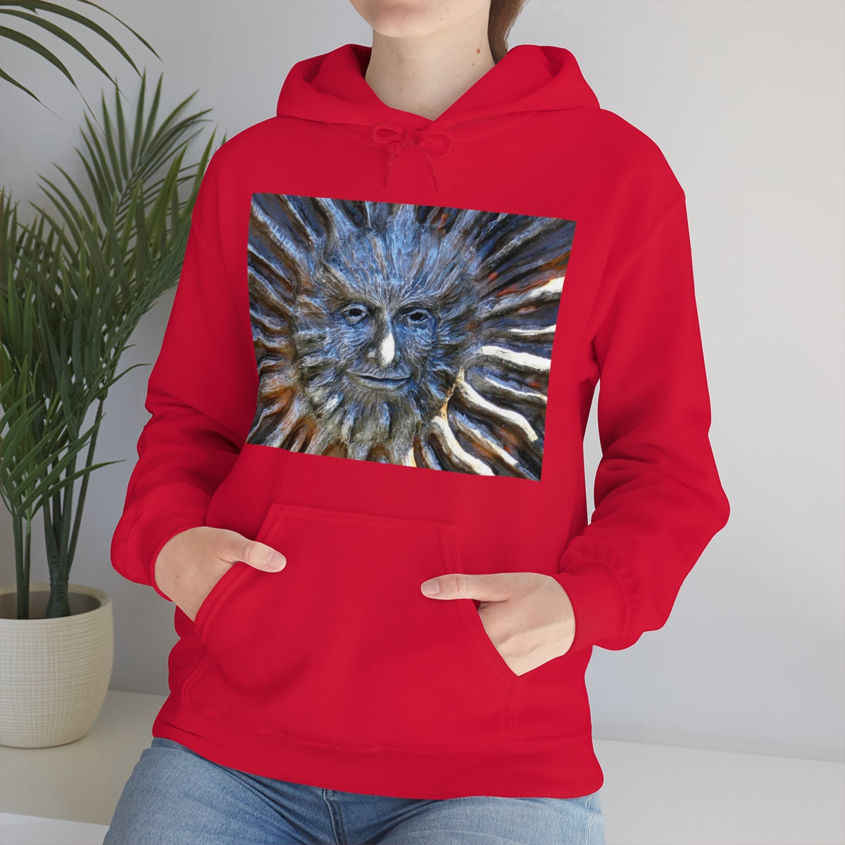Sun God - Unisex Heavy Blend Hooded Sweatshirt - Fry1Productions
