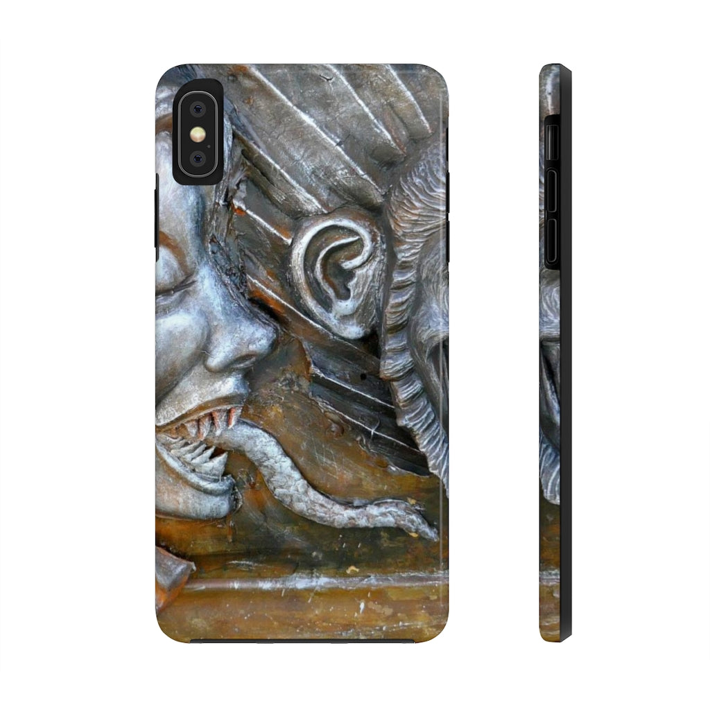 "Snakily Speaking" - iPhone Tough Case - Fry1Productions