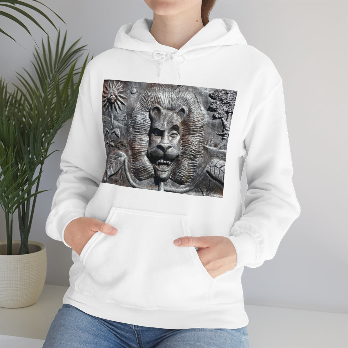 Lion's Friends Forever - Unisex Heavy Blend Hooded Sweatshirt - Fry1Productions