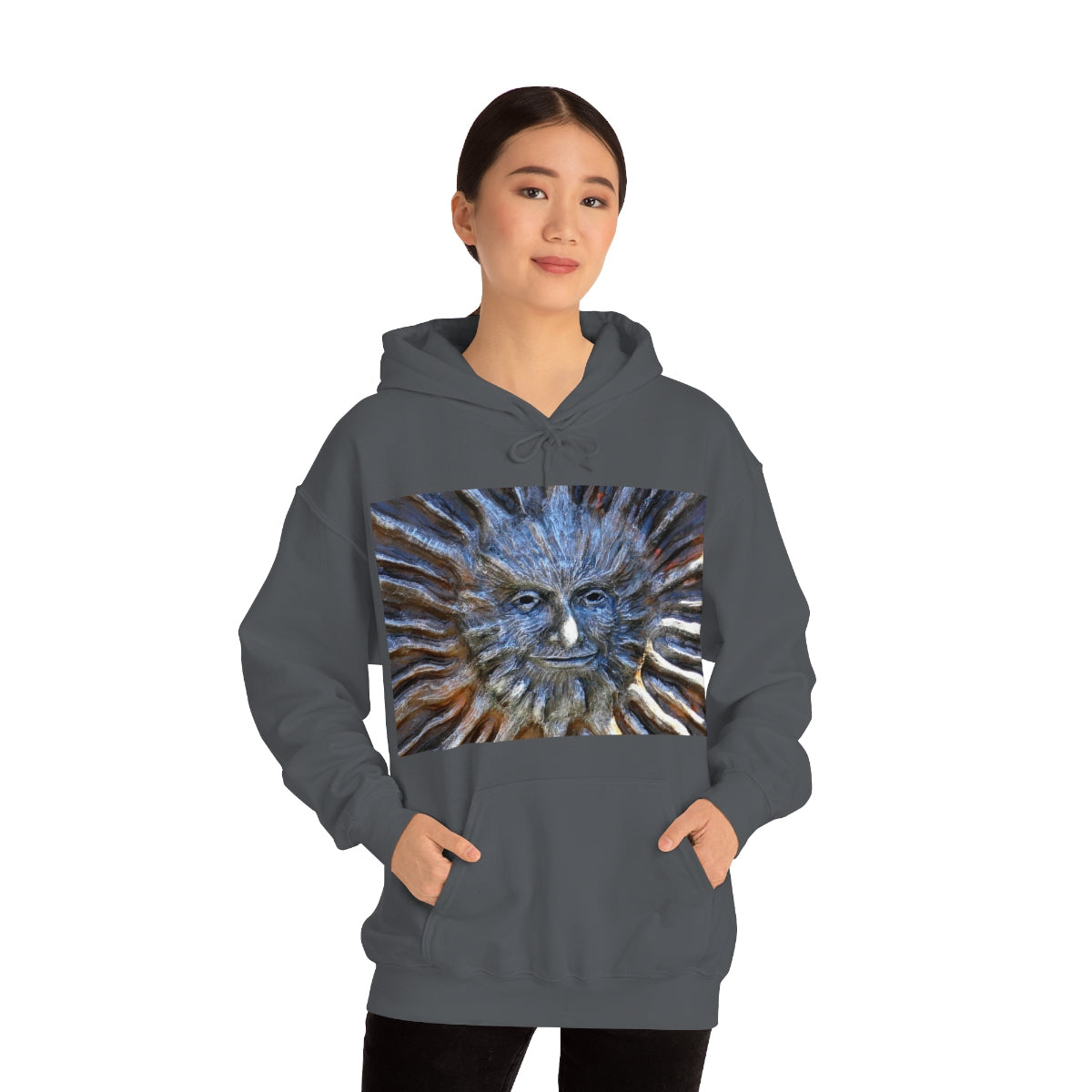 Sun God - Unisex Heavy Blend Hooded Sweatshirt - Fry1Productions
