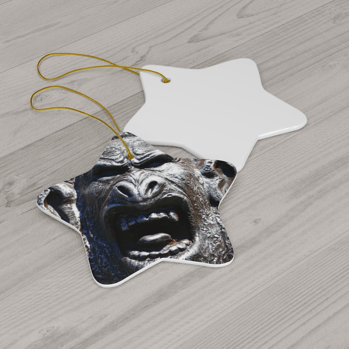 Frenzy Scream - Ceramic Ornaments - Fry1Productions