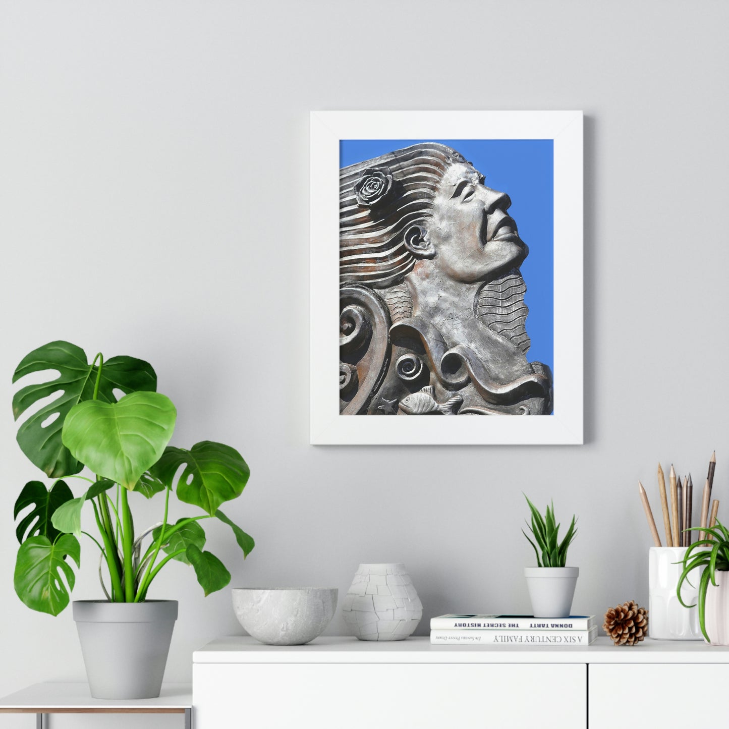 Nymph Beauty - Framed Vertical Poster - Fry1Productions
