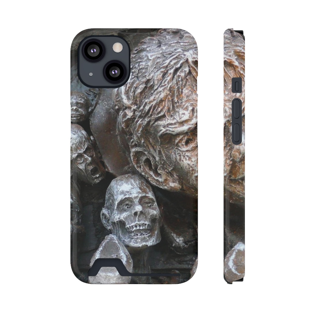 "Waiting for the King" - Galaxy S22 S21 & iPhone 13 Case With Card Holder - Fry1Productions