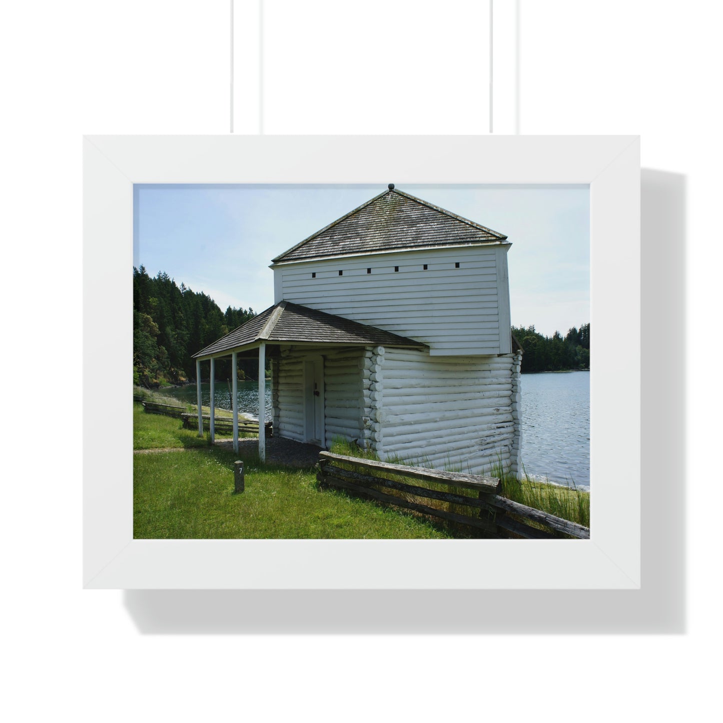 Defensible Guardian - Framed Horizontal Poster - Fry1Productions