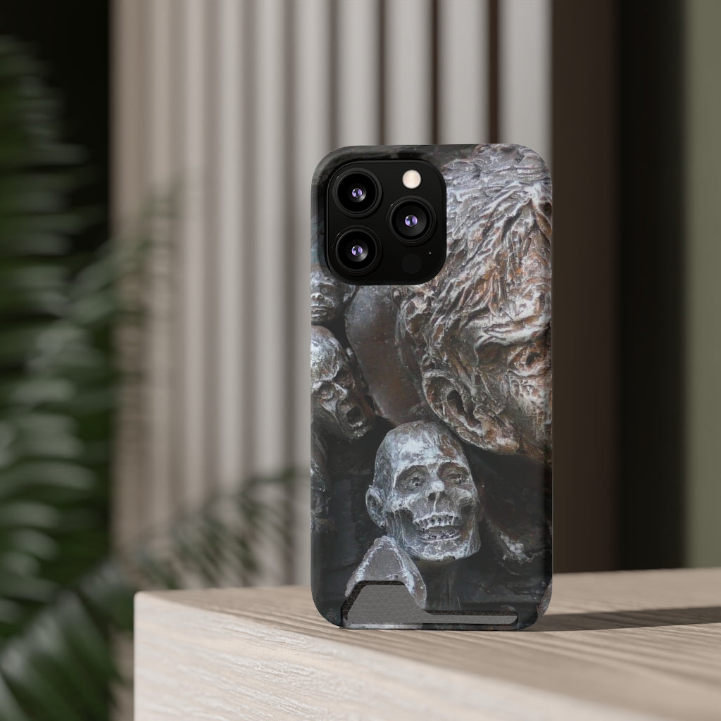 "Waiting for the King" - Galaxy S22 S21 & iPhone 13 Case With Card Holder - Fry1Productions