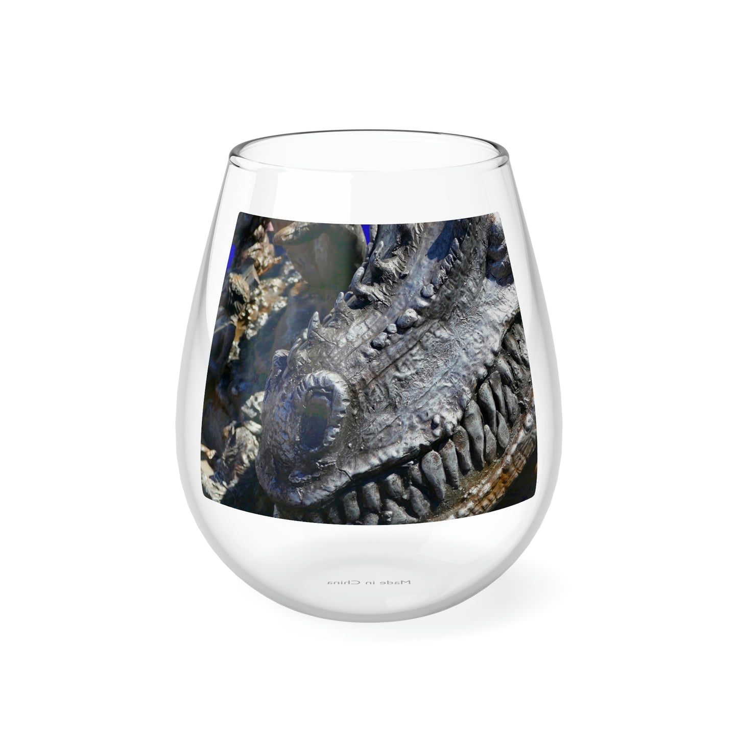 Delectable Vision - Stemless Wine Glass, 11.75 oz - Fry1Productions