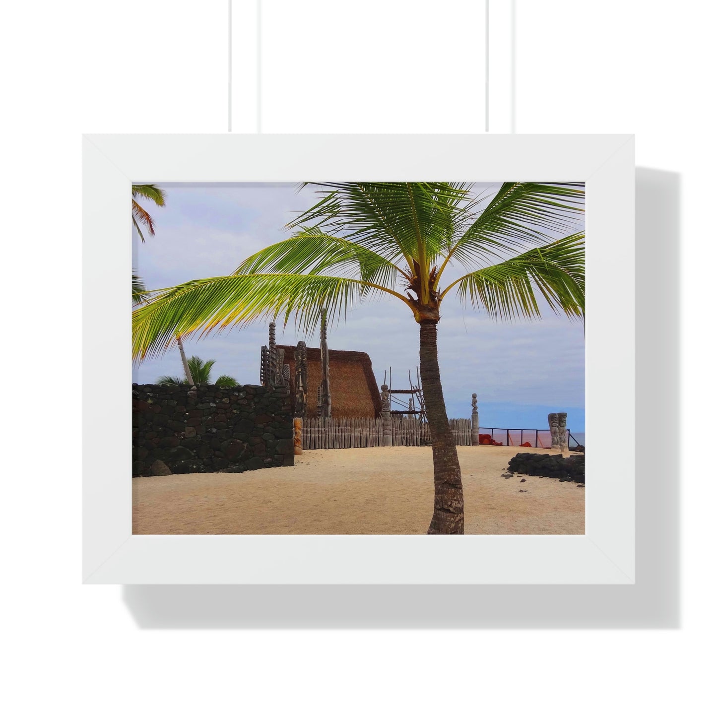 Florescence Hale O Keawe - Framed Horizontal Poster - Fry1Productions