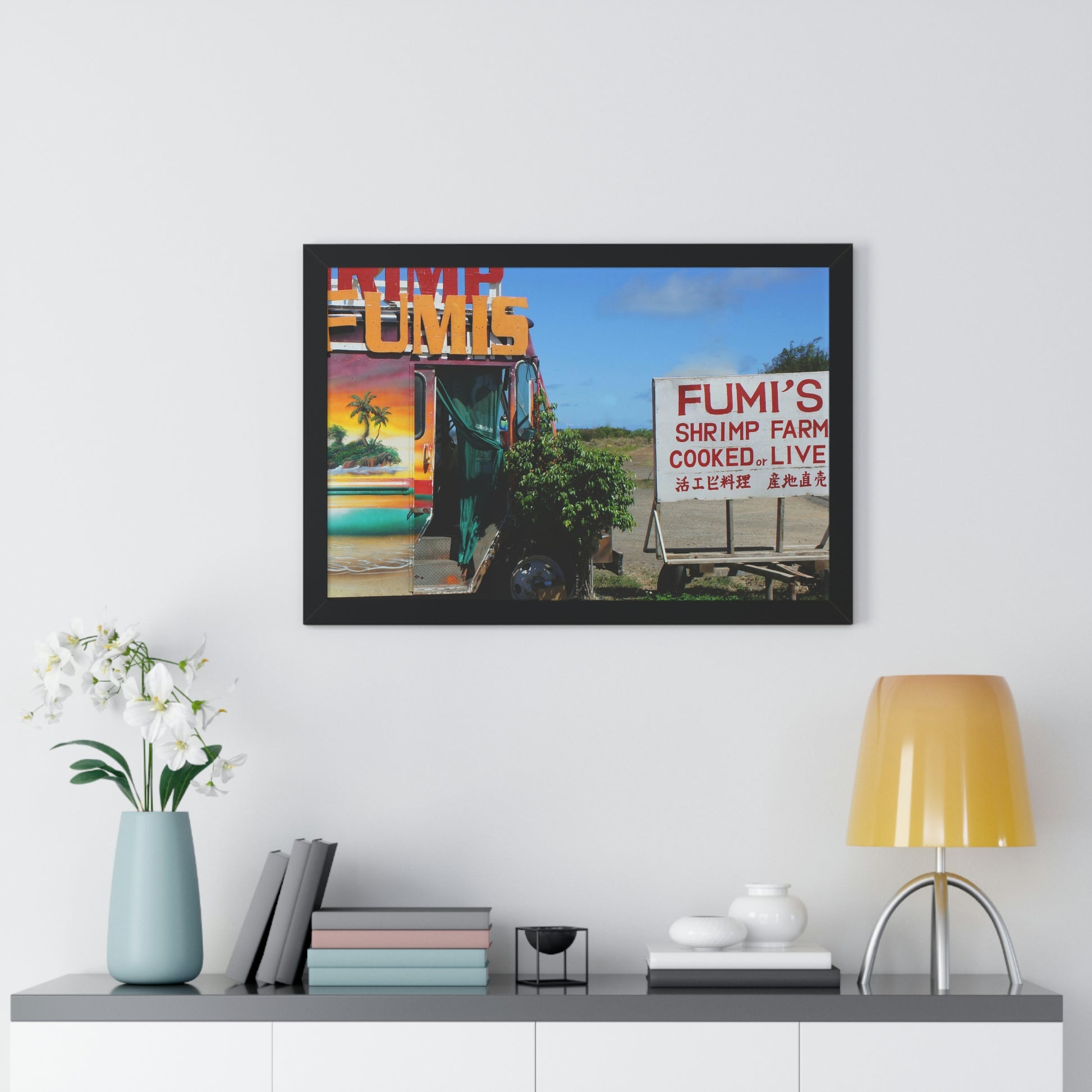 Kaulana Delights - Framed Horizontal Poster - Fry1Productions
