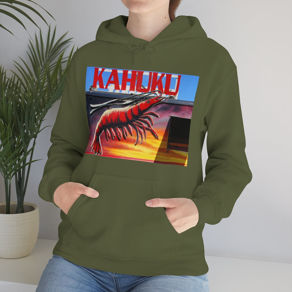 Kahuku Kai - Unisex Heavy Blend Hooded Sweatshirt - Fry1Productions