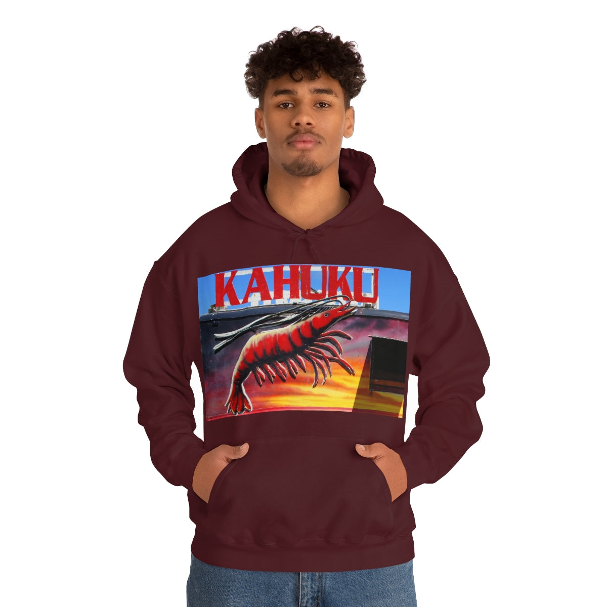 Kahuku Kai - Unisex Heavy Blend Hooded Sweatshirt - Fry1Productions