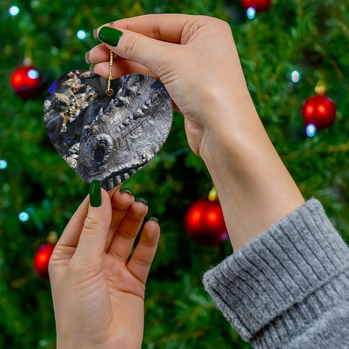Delectable Vision - Ceramic Ornaments - Fry1Productions