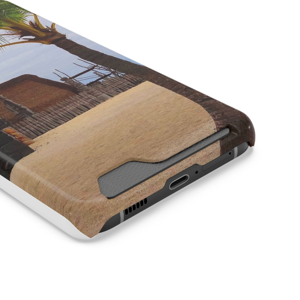 “Florescence Hale O Keawe” - Galaxy S22 S21 & iPhone 13 Case With Card Holder - Fry1Productions