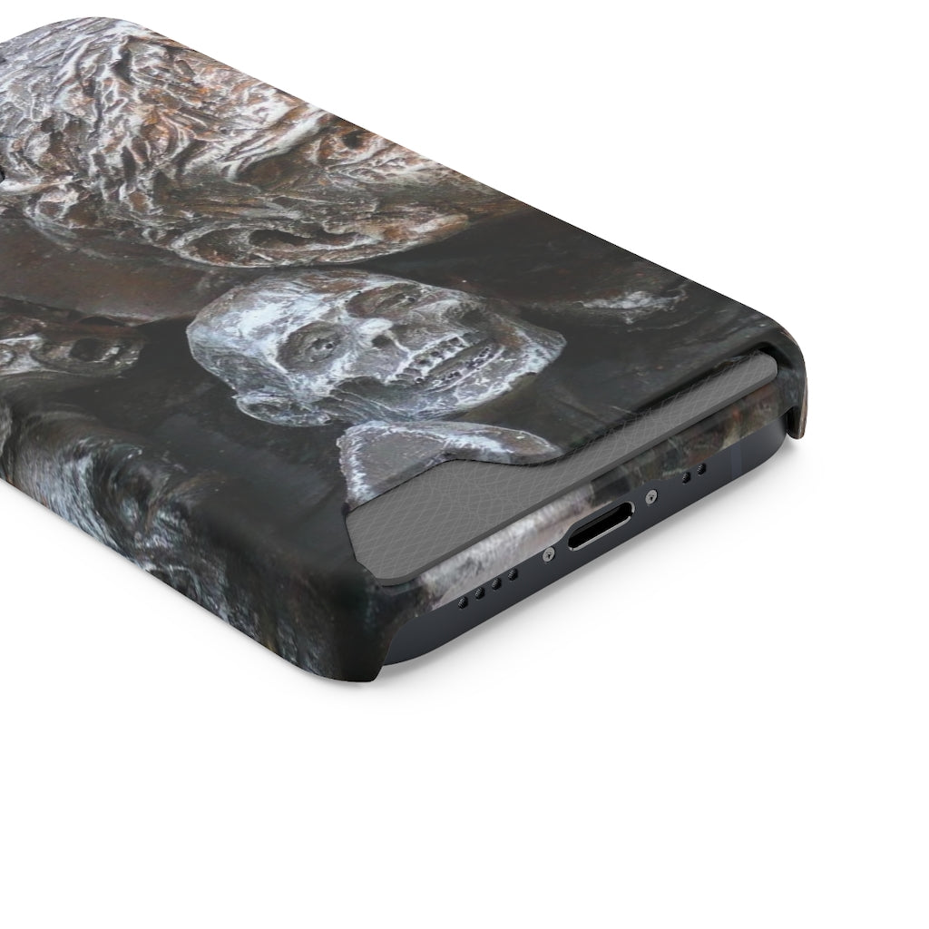 "Waiting for the King" - Galaxy S22 S21 & iPhone 13 Case With Card Holder - Fry1Productions