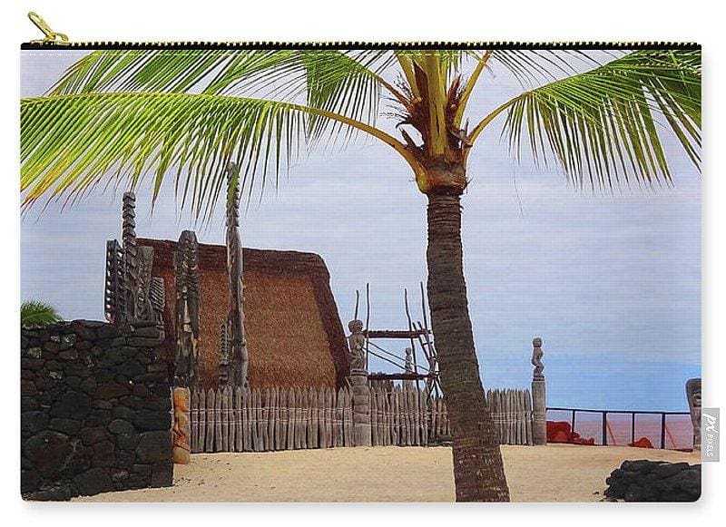 "Florescence Hale O Keawe" - Carry-All Pouch - Fry1Productions