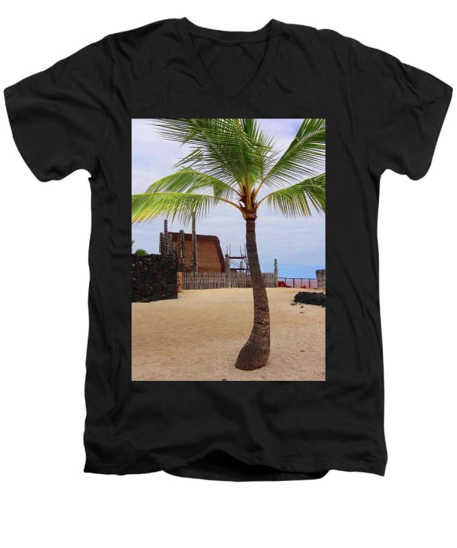 Florescence Hale O Keawe - Men's V-Neck T-Shirt - Fry1Productions