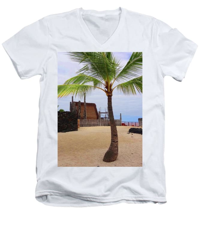 Florescence Hale O Keawe - Men's V-Neck T-Shirt - Fry1Productions