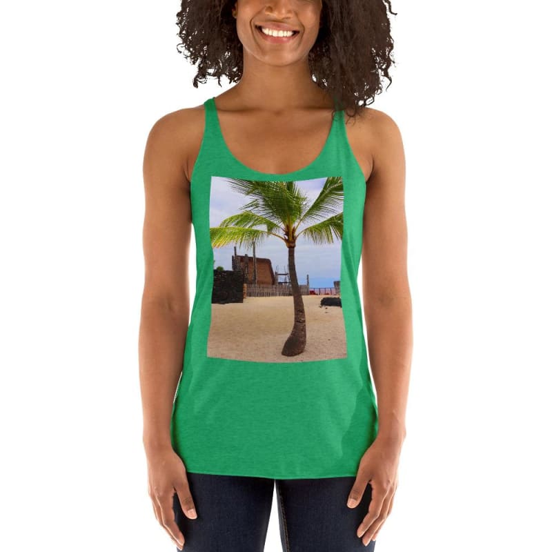 Florescence Hale O Keawe - Women's Racerback Tank Top - Fry1Productions