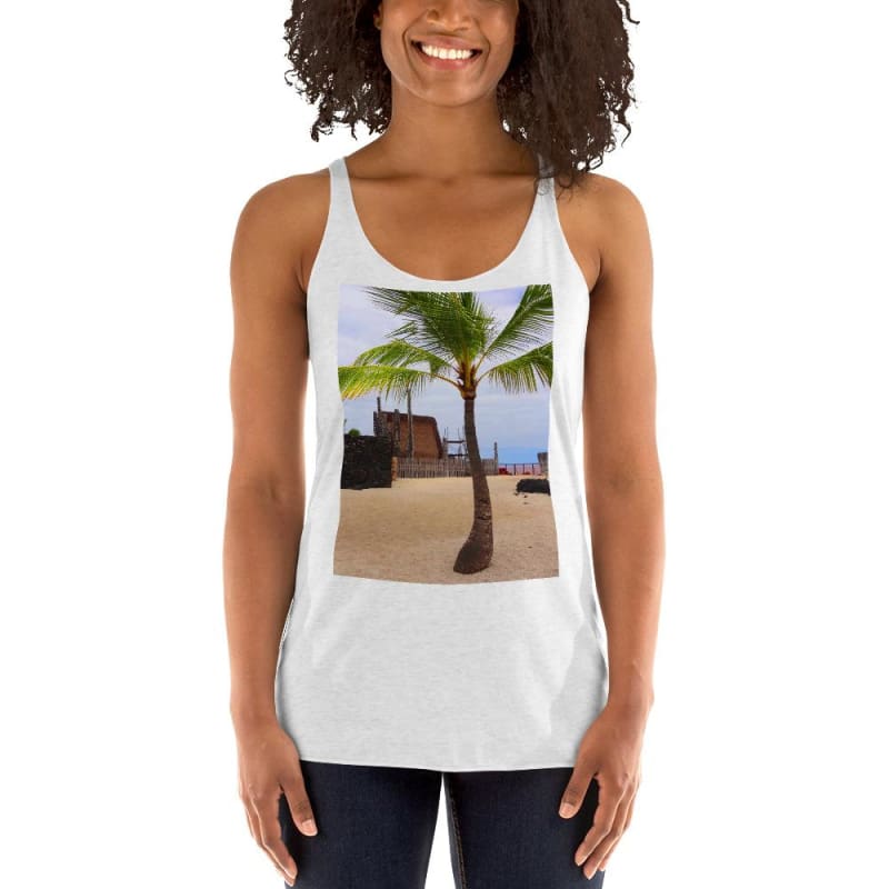 Florescence Hale O Keawe - Women's Racerback Tank Top - Fry1Productions