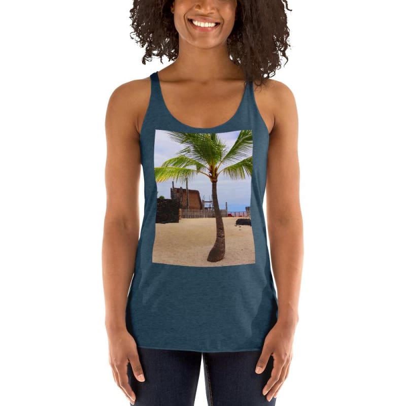 Florescence Hale O Keawe - Women's Racerback Tank Top - Fry1Productions