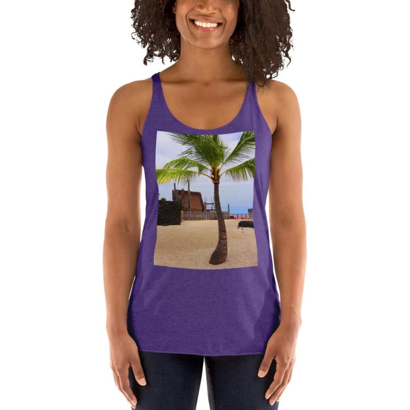 Florescence Hale O Keawe - Women's Racerback Tank Top - Fry1Productions