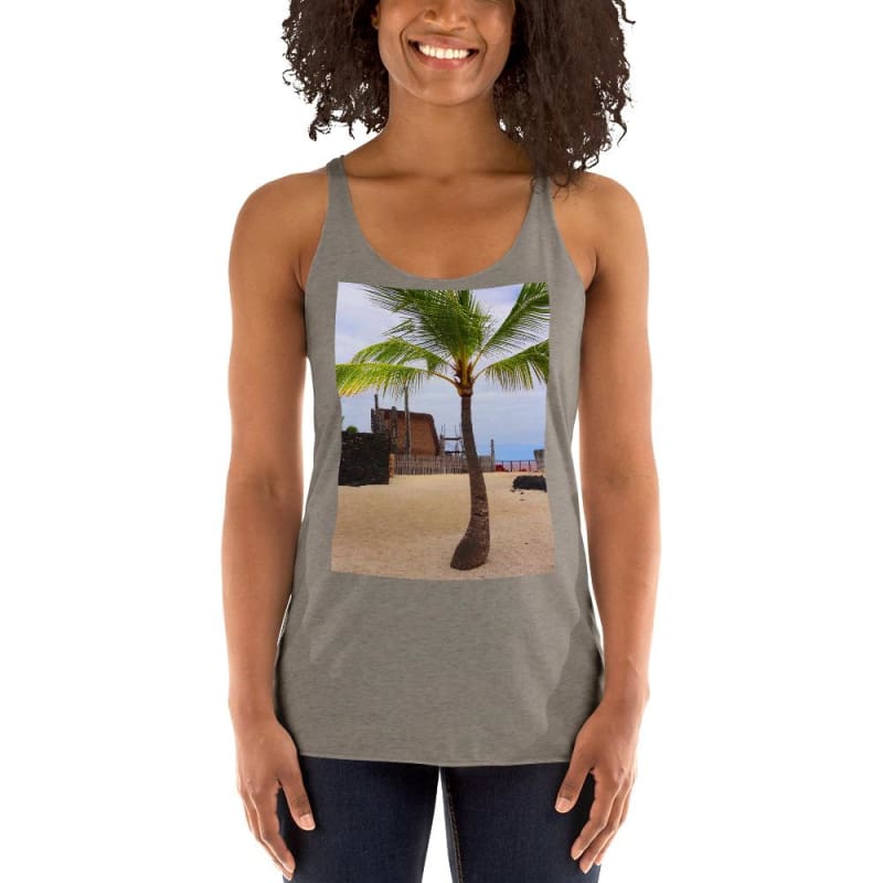 Florescence Hale O Keawe - Women's Racerback Tank Top - Fry1Productions